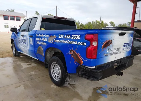 2024 Chevrolet Silverado 1500 2Wd Standard Bed Wt z USA, uszkodzony, nr VIN 1GCRAAEK6RZ358846